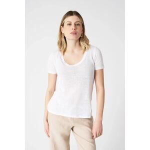 Rag & Bone Women's 100% Pima Cotton White Tee Top T-shirt XS A003193
